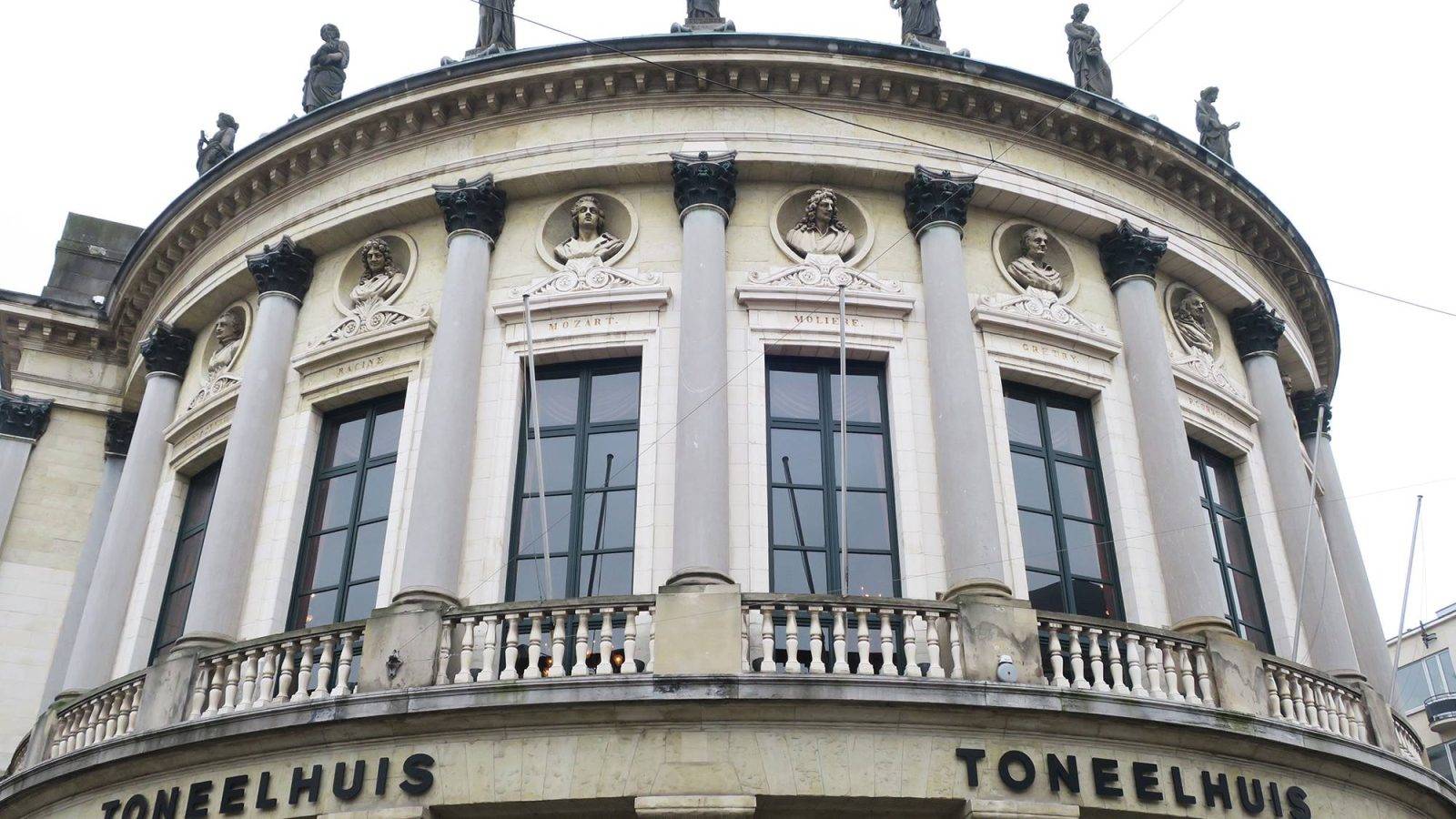 Illustration picture shows  the Bourlaschouwburg (Bourla Theatre), home to theater company Het Toneelhuis, Sunday 12 February 2017, in Antwerp.BELGA PHOTO NATHALIE WILLEMS